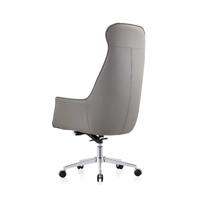 Moderner Drehstuhl mit Höhenverstellung, Gepolsterter Bürostuhl im Zeitgenössischen Design, Sitzstuhl für Büro und Wohnbereich